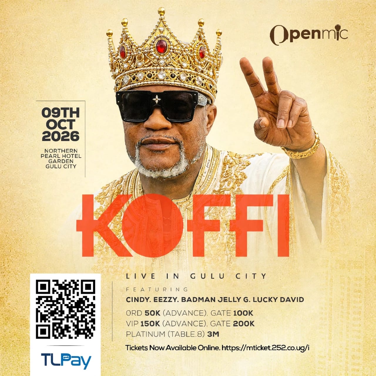 Koffi Live in Gulu City