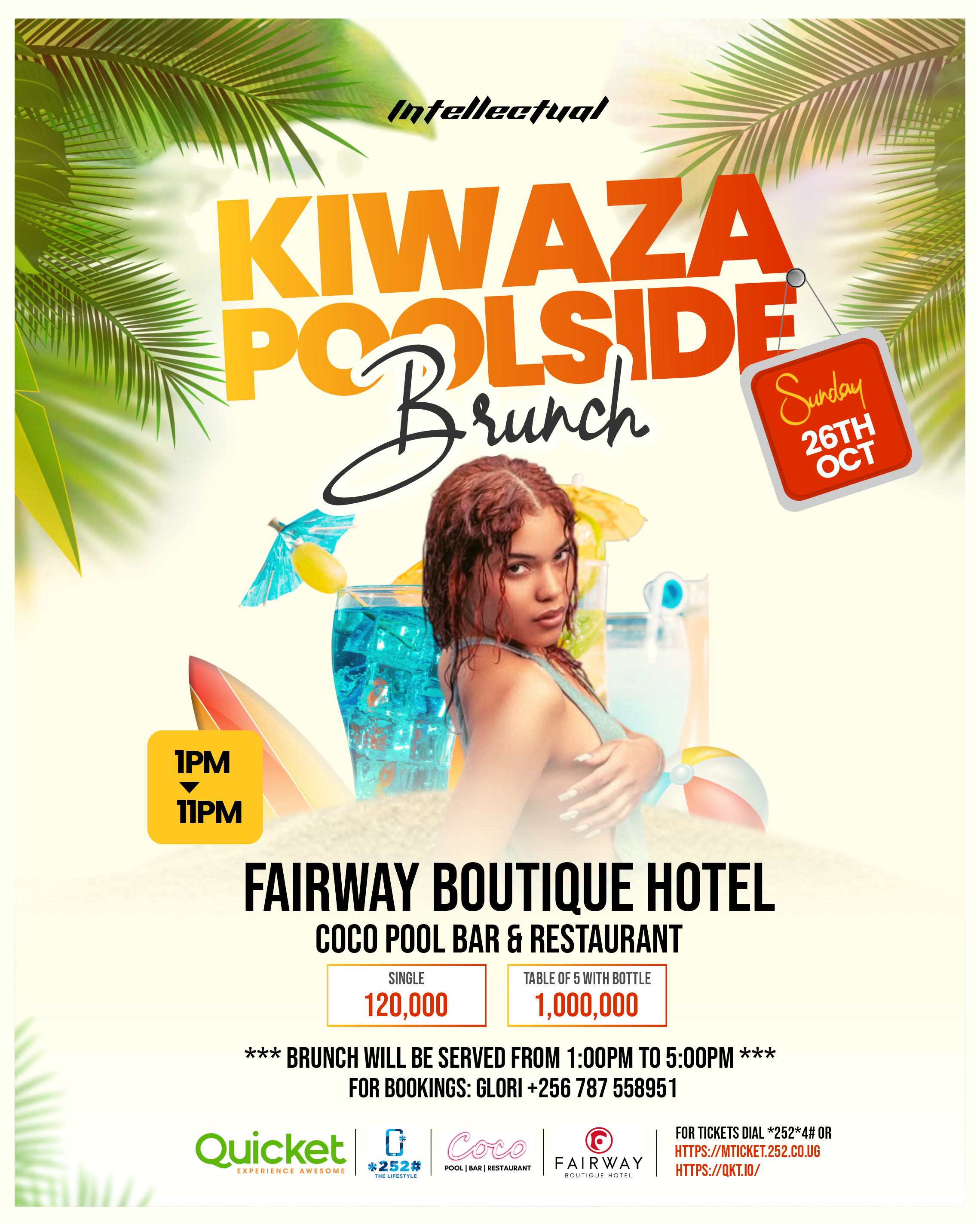Kiwaza Poolside Brunch